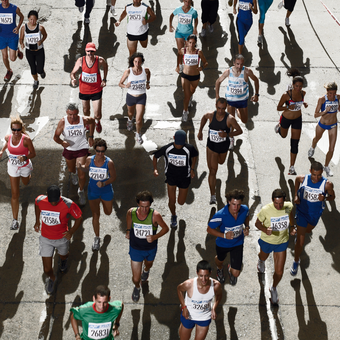 Marathon Läufer
